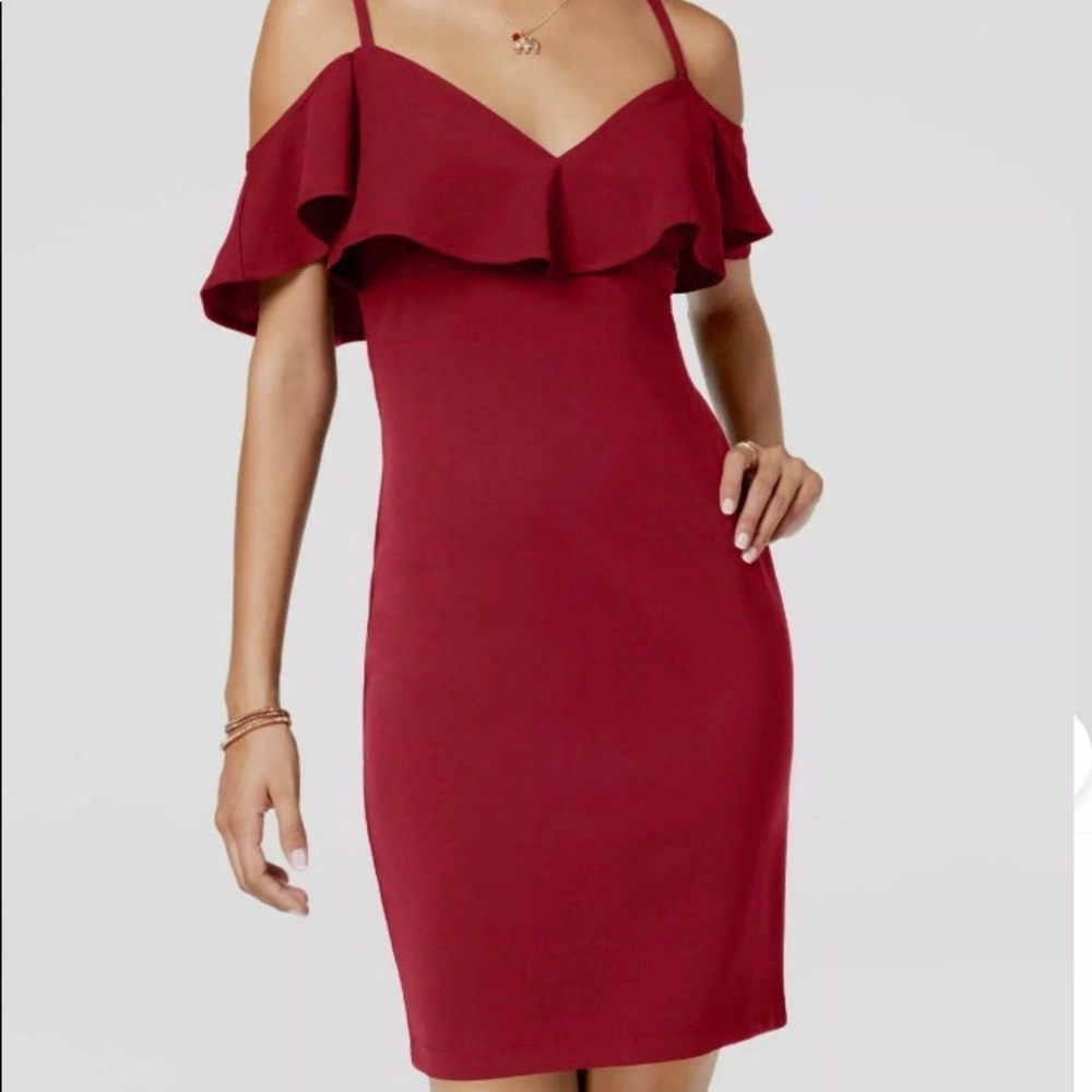 Cold-Shoulder Dress